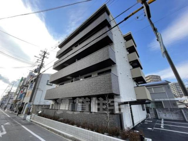 堺市北区中百舌鳥町のマンションの建物外観