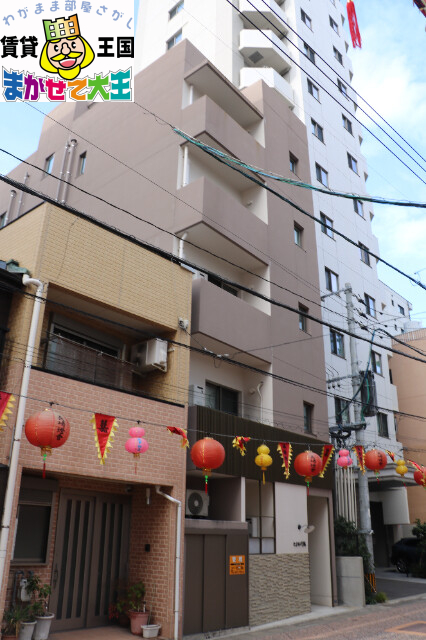 長崎市賑町のマンションの建物外観