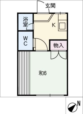 佐々木アパートの間取り