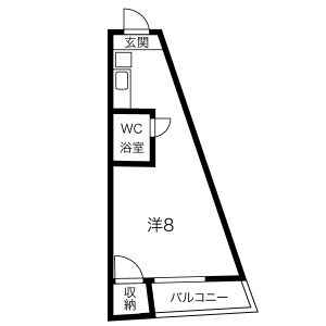 【カーサ天白島田の間取り】