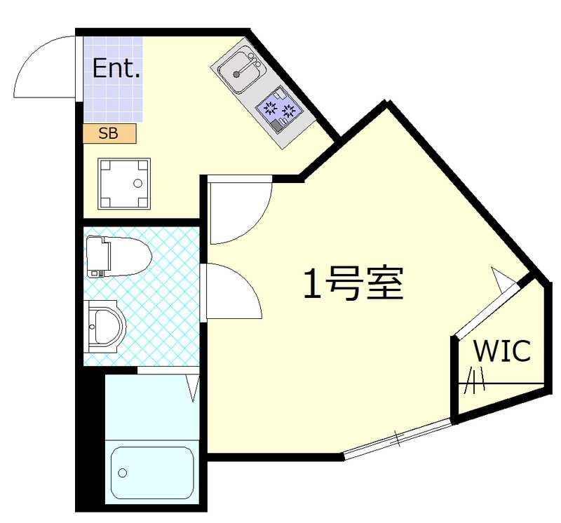 CSスクエアの間取り