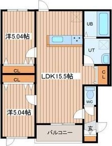 Royal Rose ResidenceIIの間取り