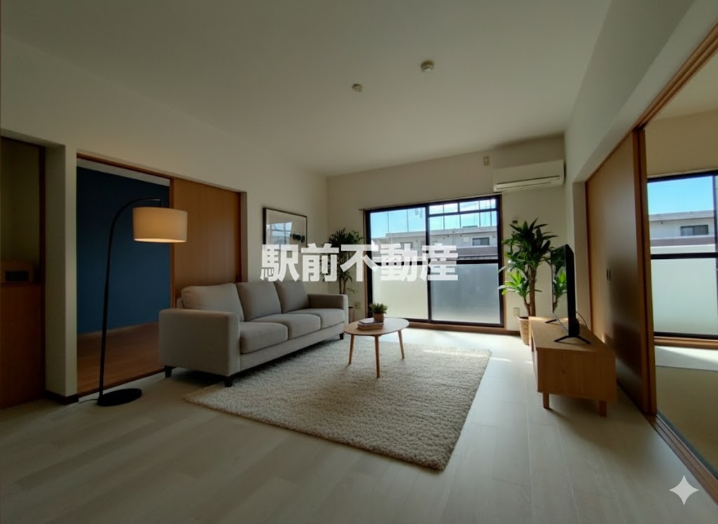 居室・リビング　家具家電はイメージです。