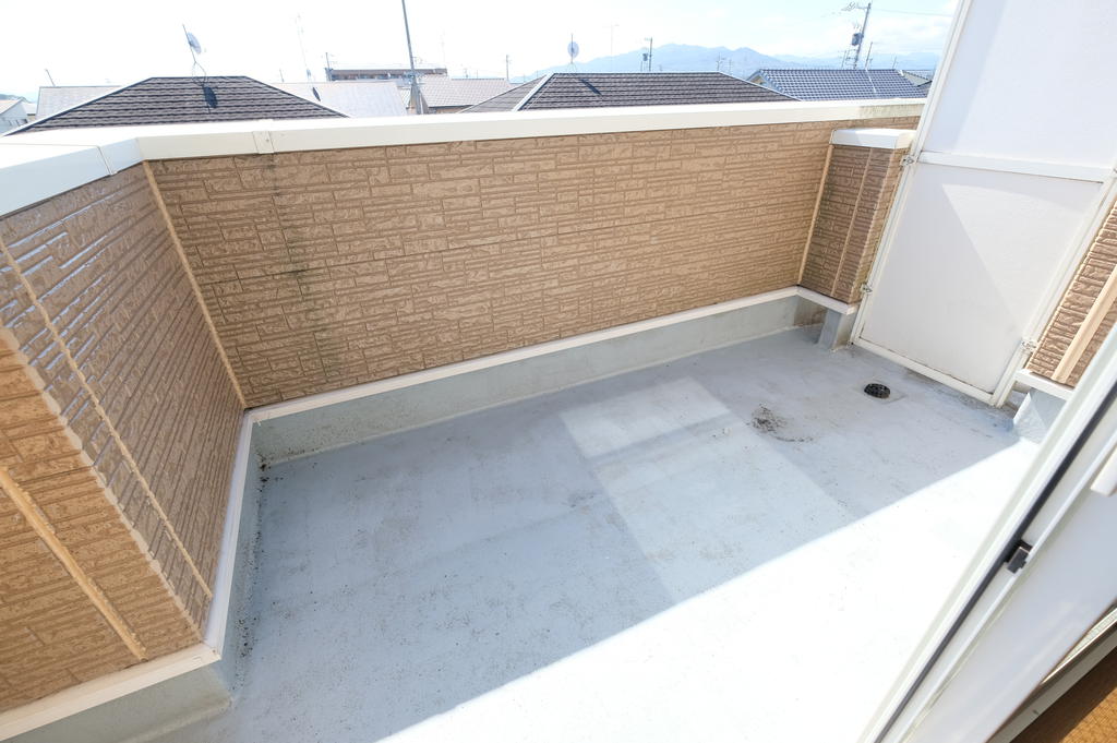 バルコニー　室内写真は別室です