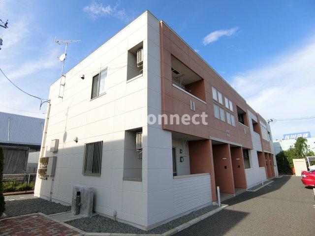 建物外観　ペットと暮らせるアパートです。