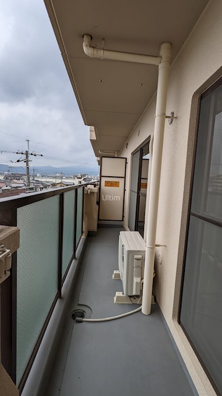 バルコニー　※別部屋の写真です。ご参考までに