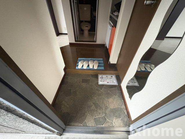 玄関　収納もある玄関です