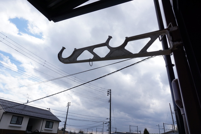 バルコニー　バルコニーには洗濯物を干せます★