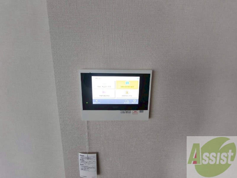 その他設備　セキュリティ対策に欠かせないモニタ付インターホンです！