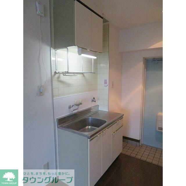 キッチン　ガスコンロ設置可♪