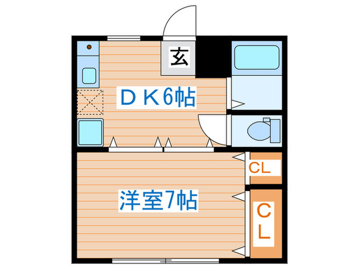 ボンメゾンの間取り写真