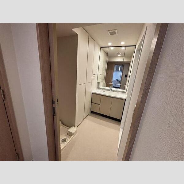 洗面設備　洗髪洗面化粧台付き♪