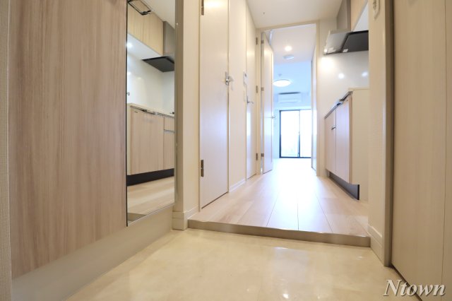 玄関　明るい玄関です