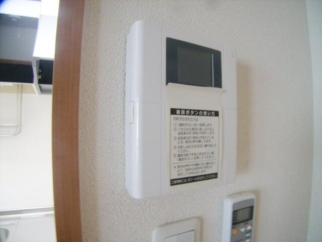 その他設備　モニタ付きインターホンです