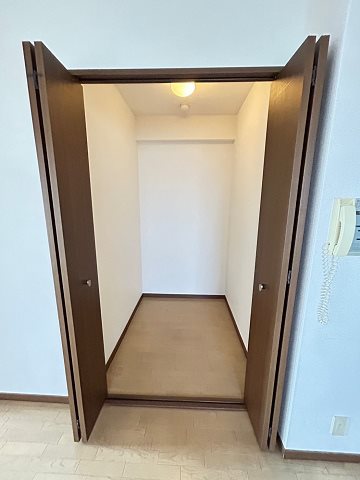 収納　収納のためのスペースです