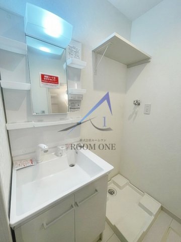 洗面設備　洗面台です。