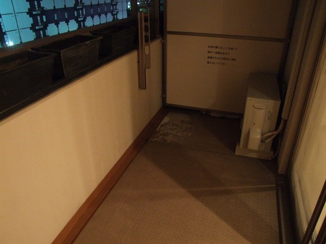 バルコニー　専用庭