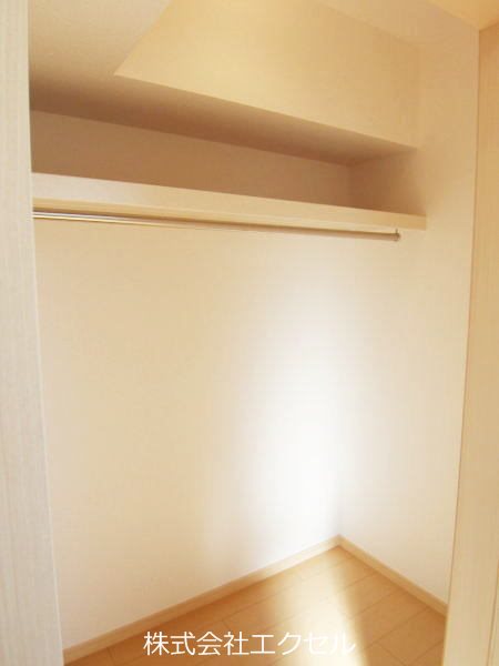 収納　ウォークインクローゼットです。