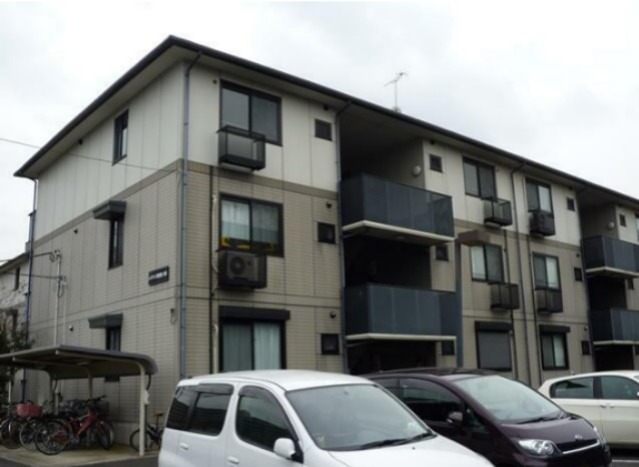 建物外観　大手ハウスメーカー施工の軽量鉄骨造アパートのご紹介です。