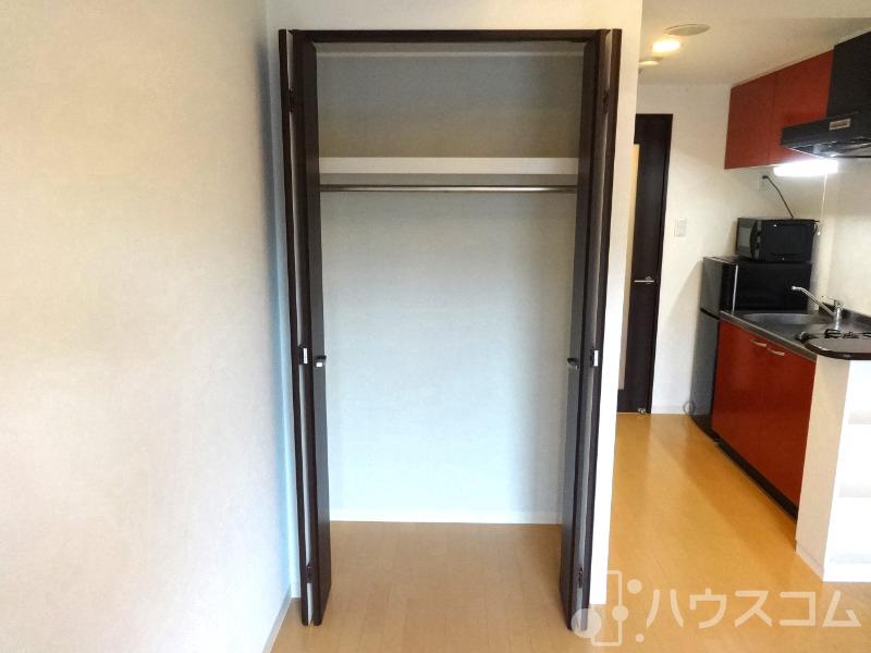 収納　お洋服も沢山かけられるクローゼット！