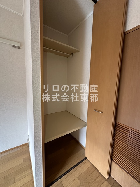 収納　奥行のある収納付です！増えがちな荷物をスッキリ収納できます！