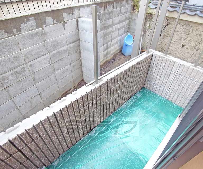 バルコニー　１階のお部屋には専用庭があります。