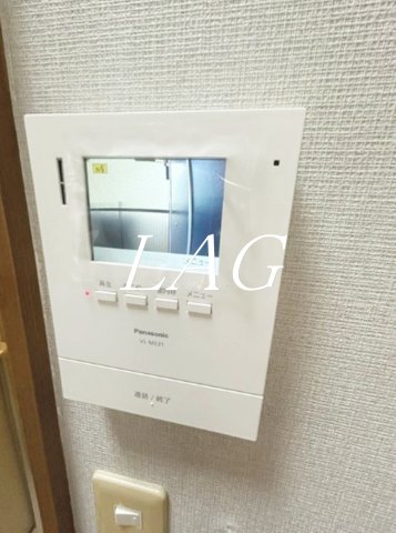 セキュリティ　モニター付きインターホンです。