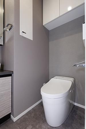 トイレ　ゆったりとした空間のトイレです