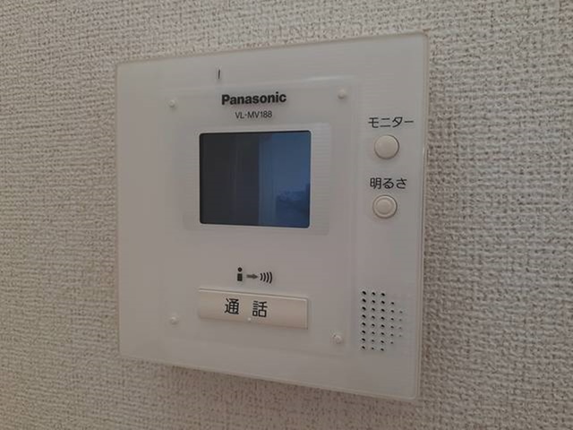セキュリティ　モニター付きで安心♪
