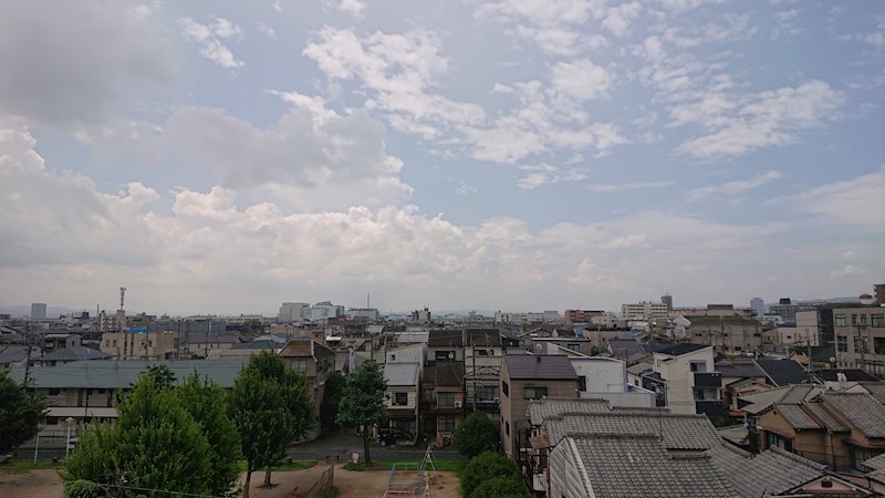 バルコニー　ベランダからになります☆