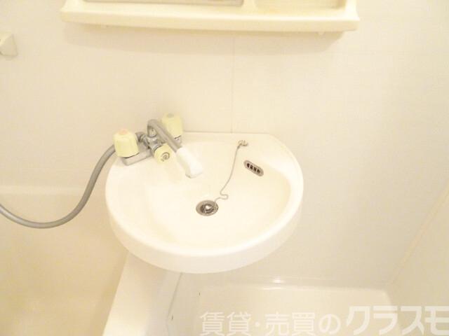 洗面設備　洗面台＆鏡付き♪