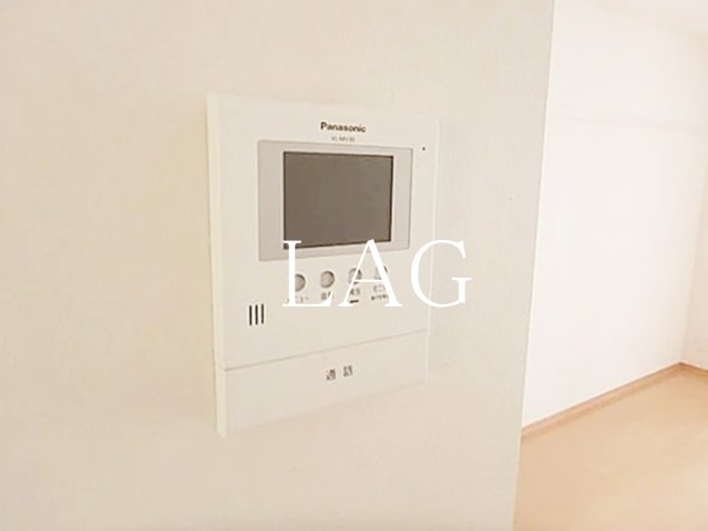 セキュリティ　モニター付きインターフォンです。