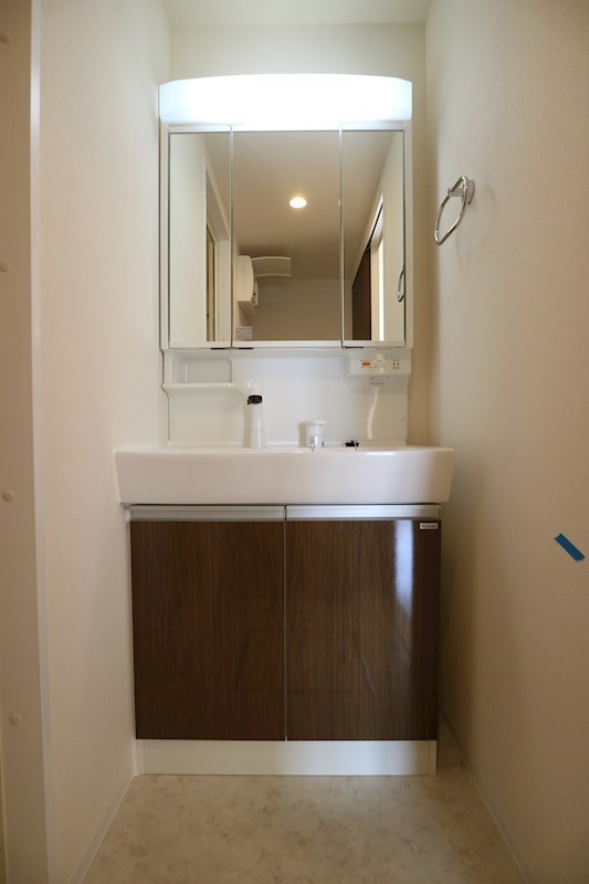 洗面設備　別部屋の写真です。