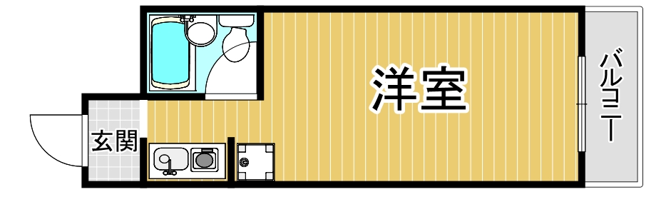 シャレー一野の間取り写真