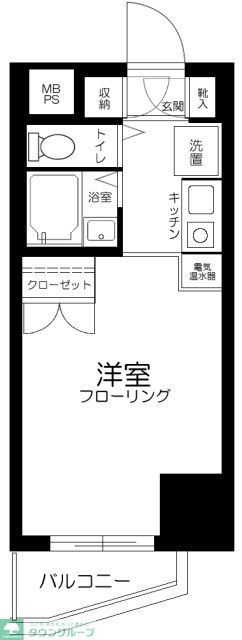 エクセル鶴見の間取り写真