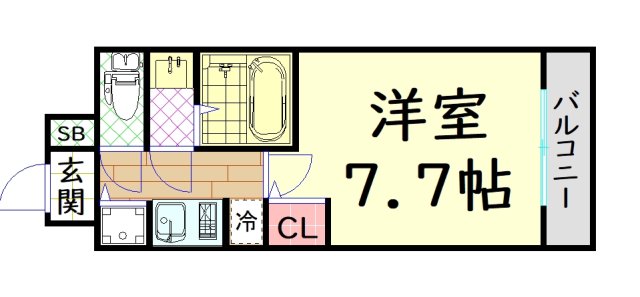 1K Mansion in Naniwa-ku, Osaka — photo 2 of 3