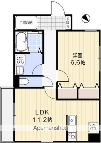 グランテラス南台の間取り写真