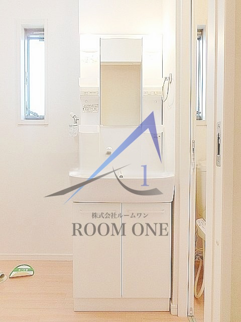 洗面設備　洗面台です。