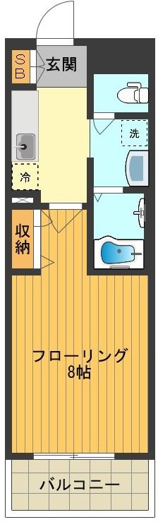 ヴィラ マルーンの間取り写真