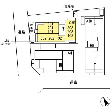 京王線 京王八王子駅 徒歩16分 3階建 築4年のその他写真