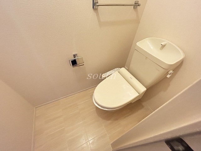 近鉄大阪線 高安駅 徒歩6分 3階建 築15年のトイレ写真
