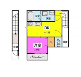 コスモパレスの間取り写真
