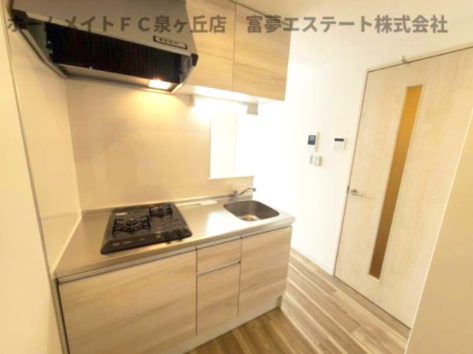 キッチン　※イメージ　同物件別号室の写真