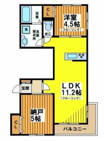 高橋ハイツの間取り写真