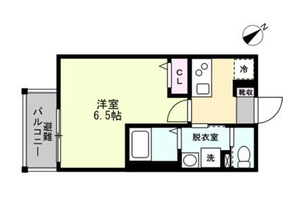 ベイルームプロスパー海老名の間取り写真