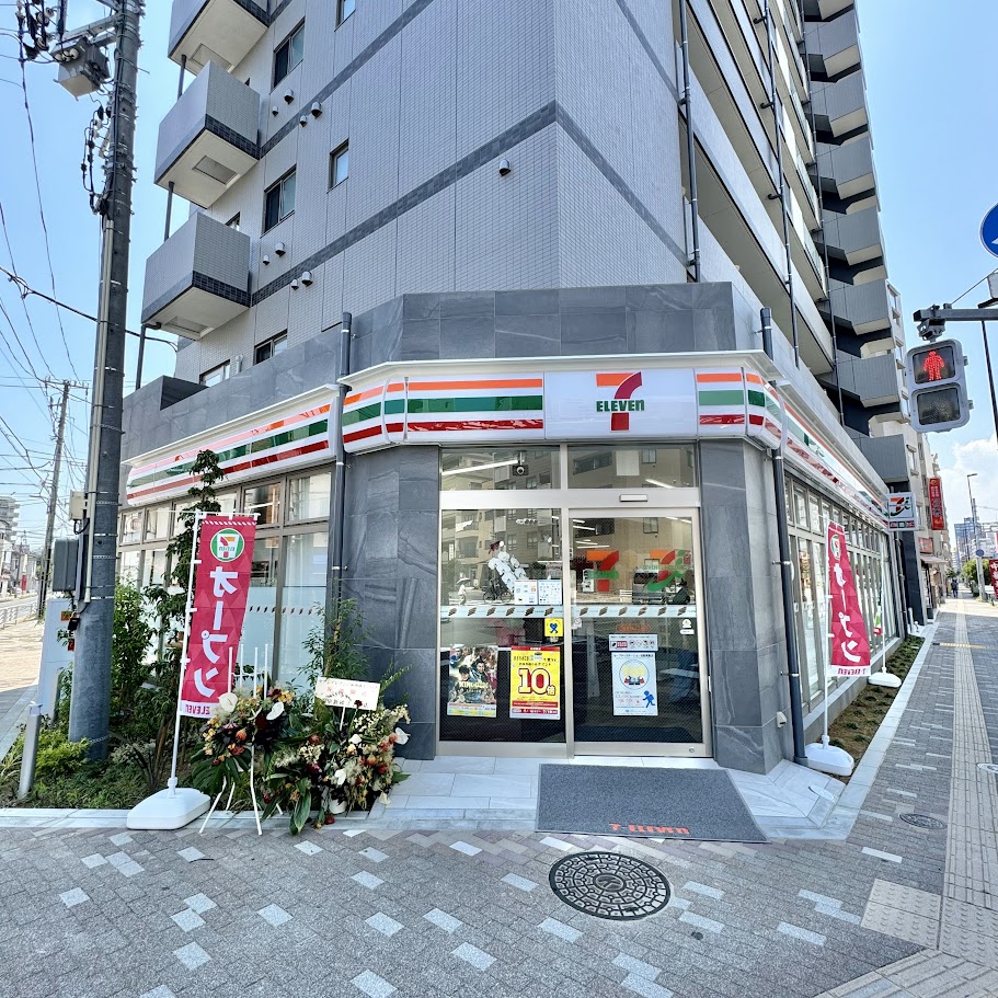 コンビニ　セブンイレブン江東南砂4丁目店（コンビニ）まで260m