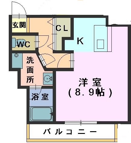 メゾン浅井の間取り