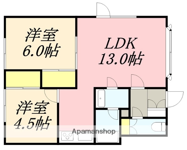 アップルハイツ_間取り_0