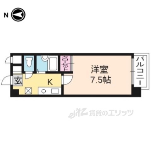 セトル深草の間取り