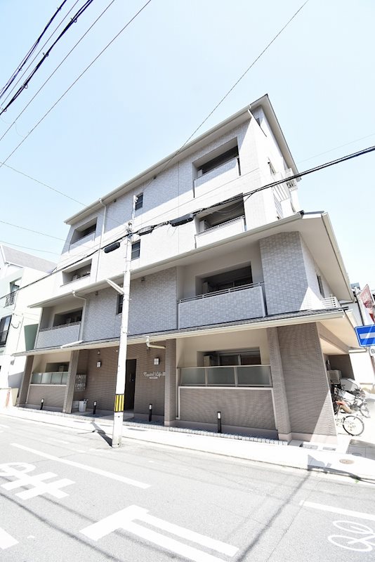 京都市中京区松屋町のマンションの建物外観